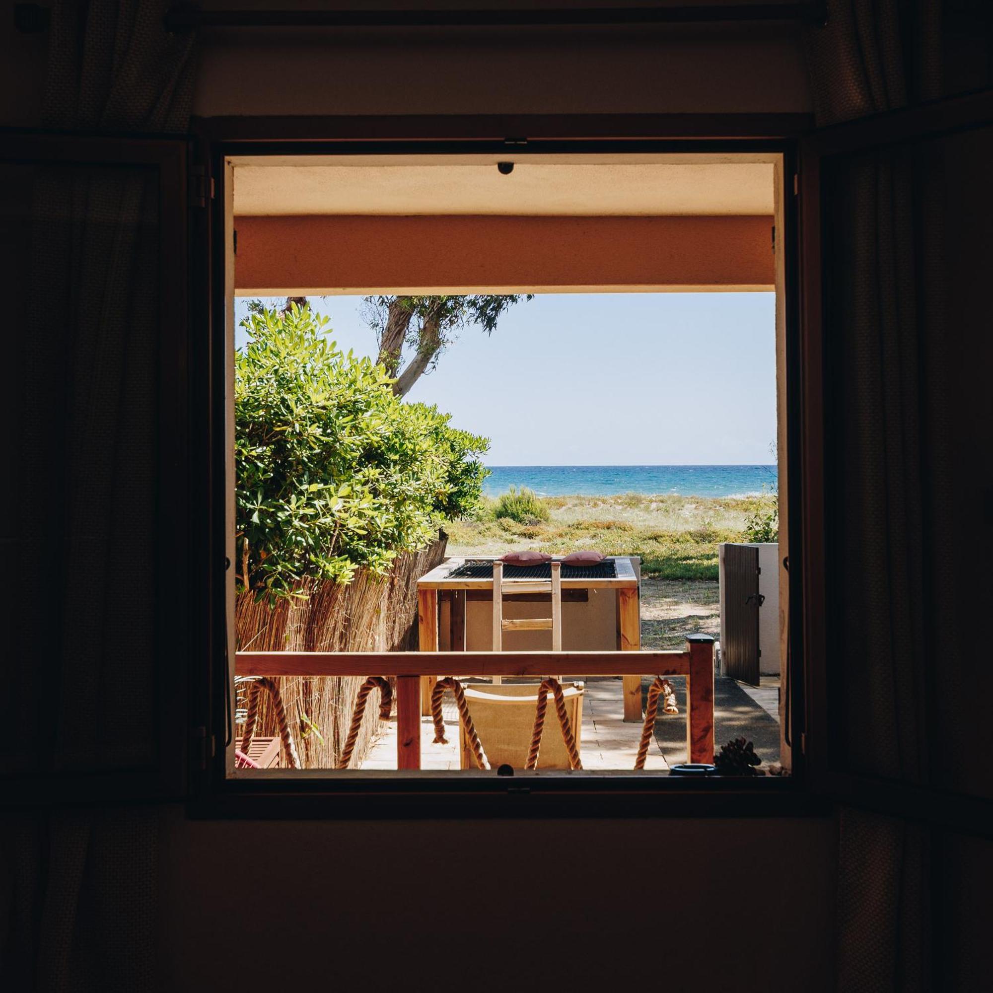 Oro Biancu Lejlighedshotel Lucciana  Eksteriør billede